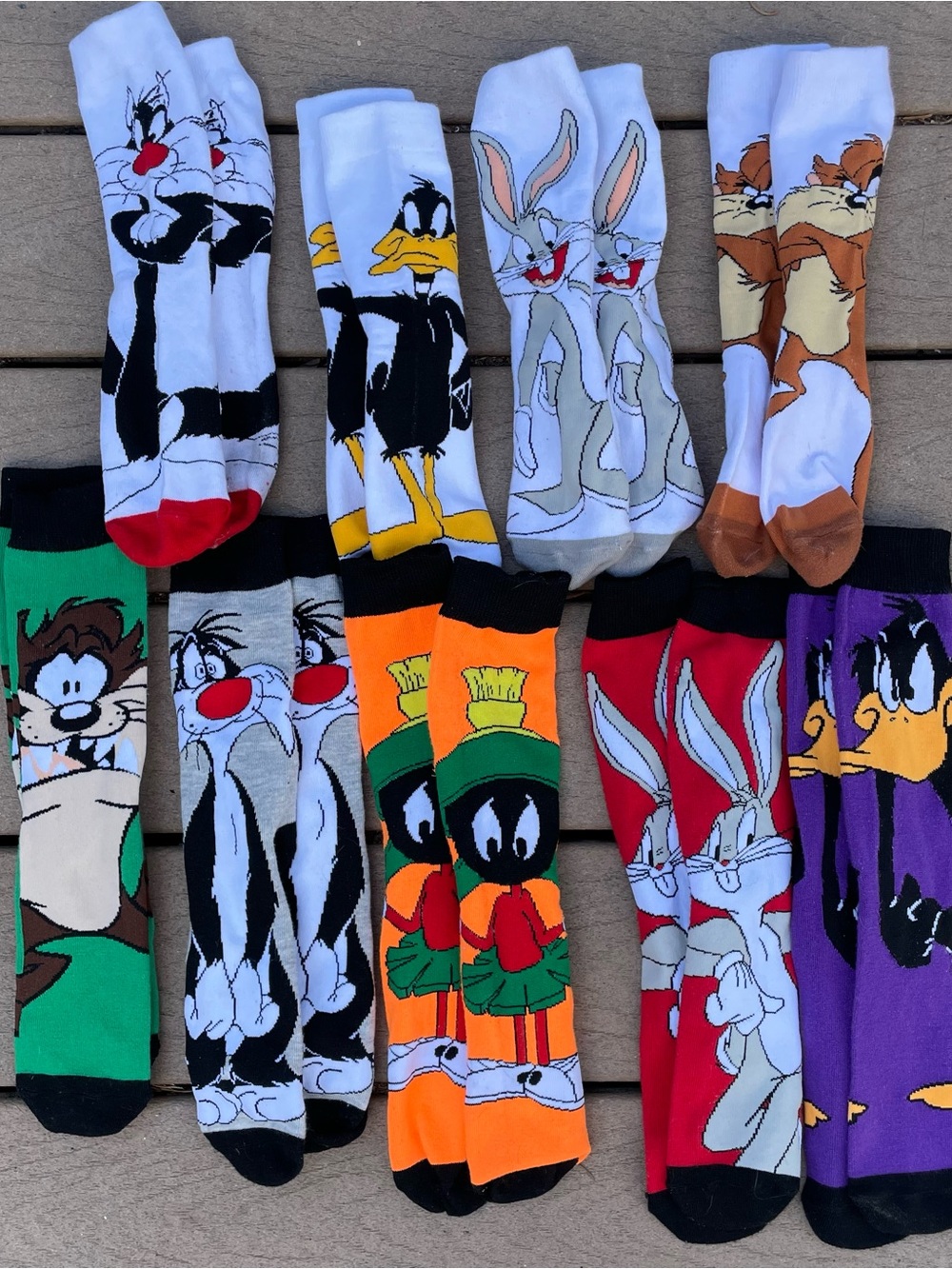 Looney Tunes Socks - 9 pairs EU size 40-45